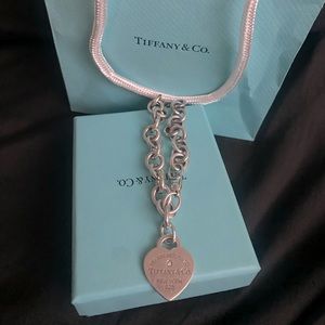 Tiffany and Co New Collection Heart Tag Bracelet